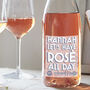 Personalised Rosé Wine With Spotify Playlist, thumbnail 5 of 6