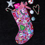 Personalised Hand Painted Christmas Stocking, thumbnail 10 of 12