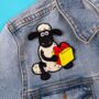 Shaun The Sheep Shaun With Present Sew On Patch, thumbnail 2 of 2