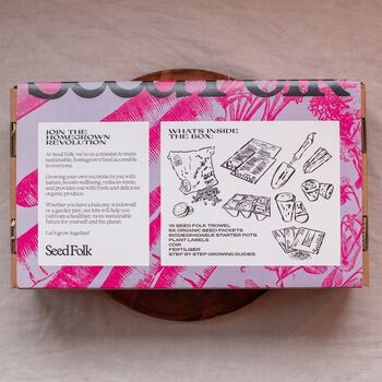 The Veg Patch Grow Your Own Gift Box, 4 of 9