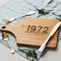 Personalised Birthday Chopping Board For Him, thumbnail 1 of 2