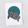Turtle Gift Wrap Pack With Card Option, thumbnail 3 of 6