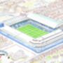 Everton Fc Goodison Park Stadium Canvas, thumbnail 2 of 6