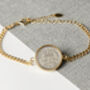 1946 80th Birthday Sixpence Coin Chain Bracelet, thumbnail 2 of 5