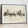 Newcastle Skyline Cityscape Black And White, thumbnail 12 of 12