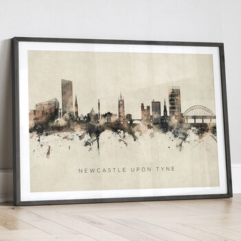 Newcastle Skyline Cityscape Black And White, 12 of 12