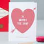 'X Marks The Spot' Valentine's Card And Free Tattoo, thumbnail 3 of 3