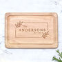 Personalised Family Chopping Board – New Home Or Wedding Gift, thumbnail 1 of 4