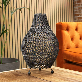 Rattan Table Lamps, 8 of 10