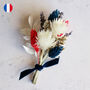 Six Nations Rugby Supporters Buttonhole In Team Colours, thumbnail 10 of 12