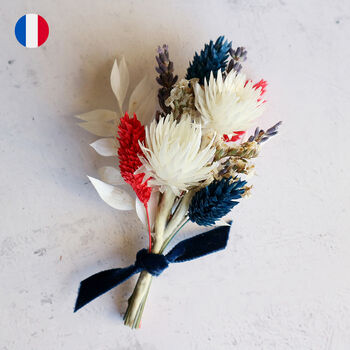 Six Nations Rugby Supporters Buttonhole In Team Colours, 10 of 12