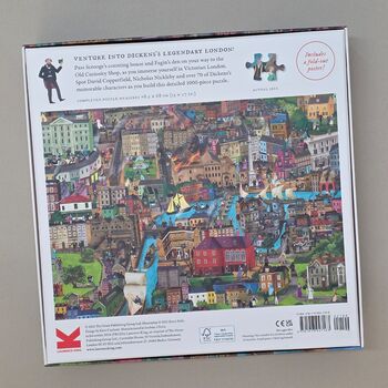 The World Of Charles Dickens 1000 Piece Jigsaw Puzzle, 4 of 4
