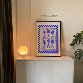 Flower Market Print | Illustration | Poster, 6 of 9