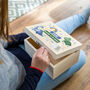 Personalised Dinosaur Keepsake Box New Baby Gift, thumbnail 1 of 6