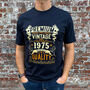 Premium Vintage 100% Quality | Personalised Mens Birthday Gift T Shirt, thumbnail 3 of 6