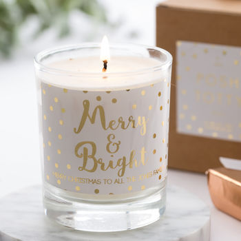 Personalised Gold Foil Scented Candle, 3 of 5