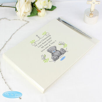 Christening Guest Book Baptism Memory Book, 3 of 7