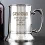 Personalised Engraved Any Message Stainless Steel Tankard, thumbnail 4 of 4