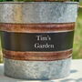 Personalised Large Garden Planter Bucket, thumbnail 3 of 8