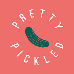 Pretty Pickled Logo - sustainable clothes for food and drink lovers