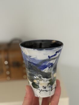Handmade Porcelain Tumbler, 3 of 5
