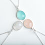 Silver Gemstone Necklace, thumbnail 4 of 8