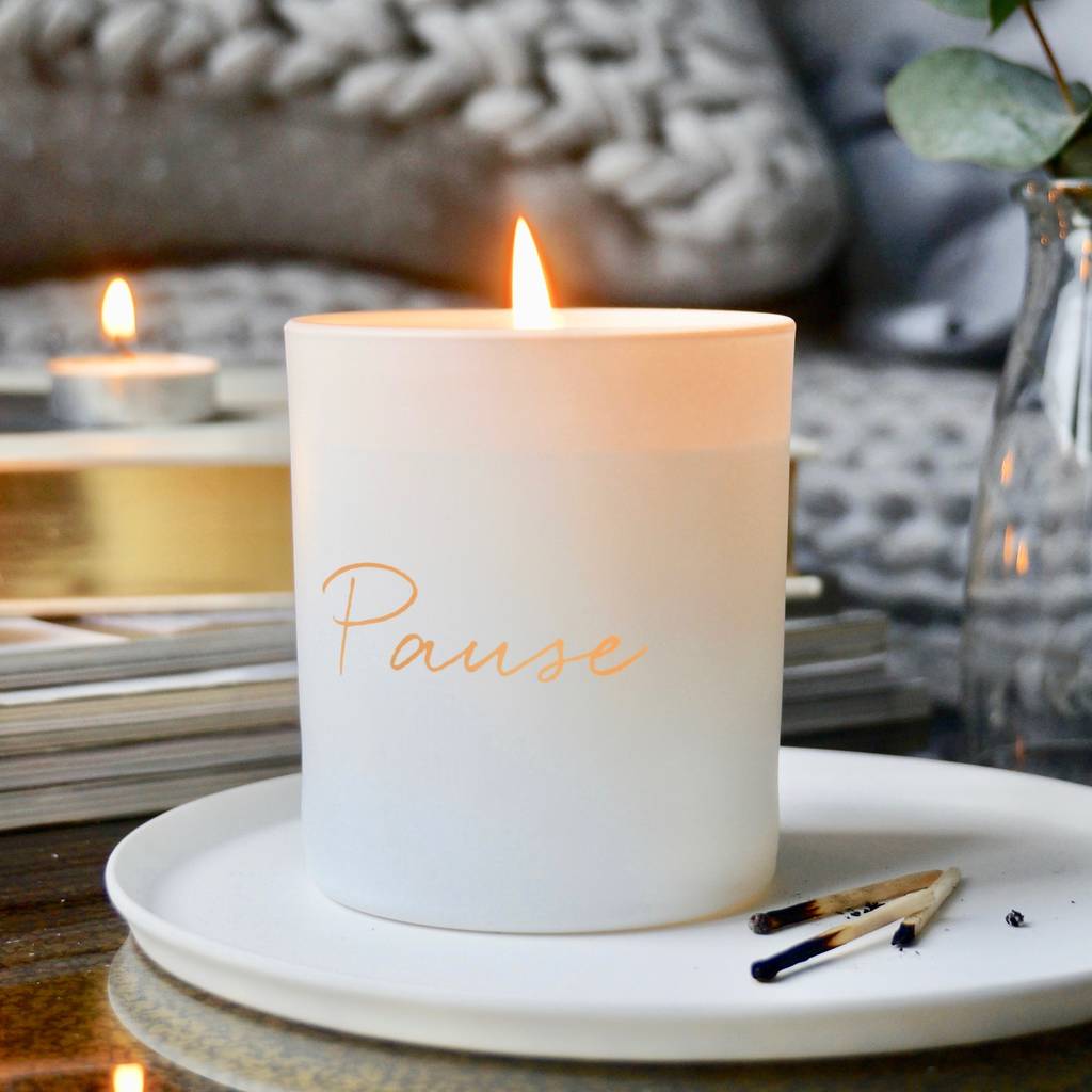 Pause Scented Candle, 1 of 4