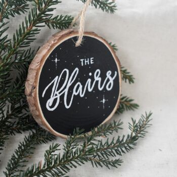 Personalised Christmas Tree Decoration Bauble, 4 of 10
