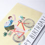 Bike Birthday Card, thumbnail 2 of 3
