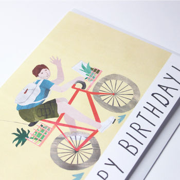 Bike Birthday Card, 2 of 3