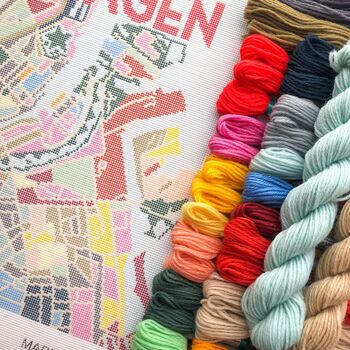 Copenhagen City Tapestry Kit, 3 of 4