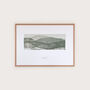 Green Lino Landscape Print, thumbnail 5 of 5