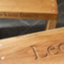 Children's Engraved Oak Kitchen Stepstool, thumbnail 3 of 12