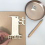 Personalised First Home Card, thumbnail 2 of 10