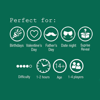 Escape Room Gift With Personalised Message | Original Edition, 6 of 11