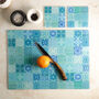 Turquoise Teal 'Mixed Tiles' Coaster Set, thumbnail 8 of 11