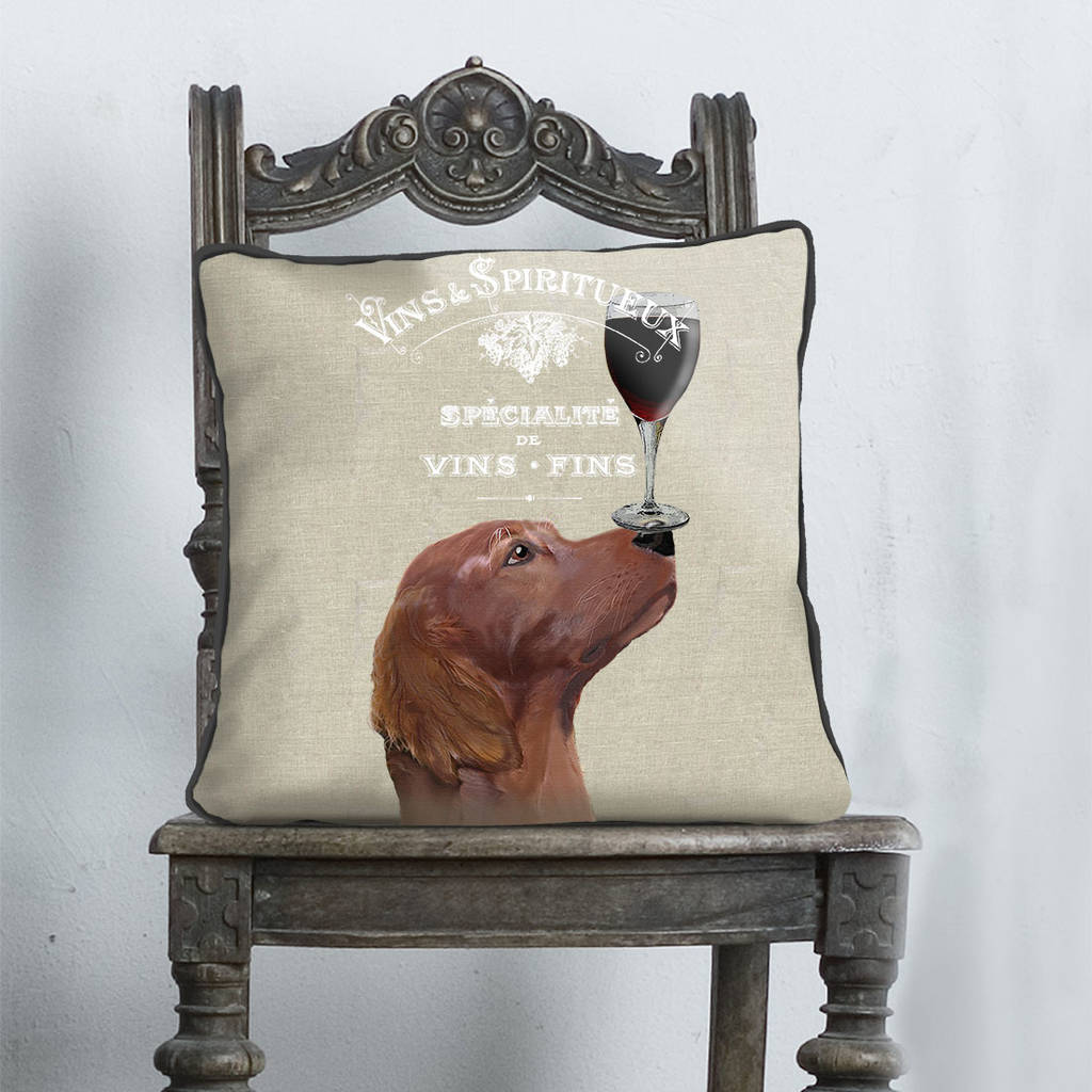 irish setter cushion