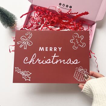 Mini Christmas Brew Box Secret Santa Gift, 3 of 4