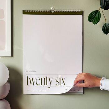 2026 Minimalist Wall Calendar In Large A3 Or A4, 6 of 10