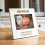 Personalised Hello Little One Pastel Photo Frame New Baby Gift, thumbnail 7 of 7