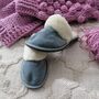 Suede Mule Slippers, thumbnail 11 of 11