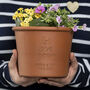 Personalised Let Love Grow Plant Pot, thumbnail 1 of 5