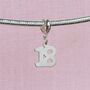 Sterling Silver 18 Charm, thumbnail 4 of 7