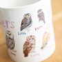 'Hooters' Ceramic Bird Mug, thumbnail 7 of 7