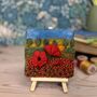 Mini Masterpieces: Poppies At Sunrise Needle Felt Kit, thumbnail 2 of 4