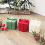 Christmas Present Candle Christmas Gift Box Candle, thumbnail 9 of 10