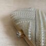 Pearl Cream Rectangular Handcrafted Clutch Bag, thumbnail 9 of 10