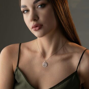 Harmony Flow Wave Sun Necklace, 6 of 9