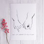 'You Will Forever Be My Always' Wedding Print, thumbnail 2 of 4