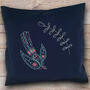 Swallow Cushion Beginners Embroidery Kit, thumbnail 1 of 4